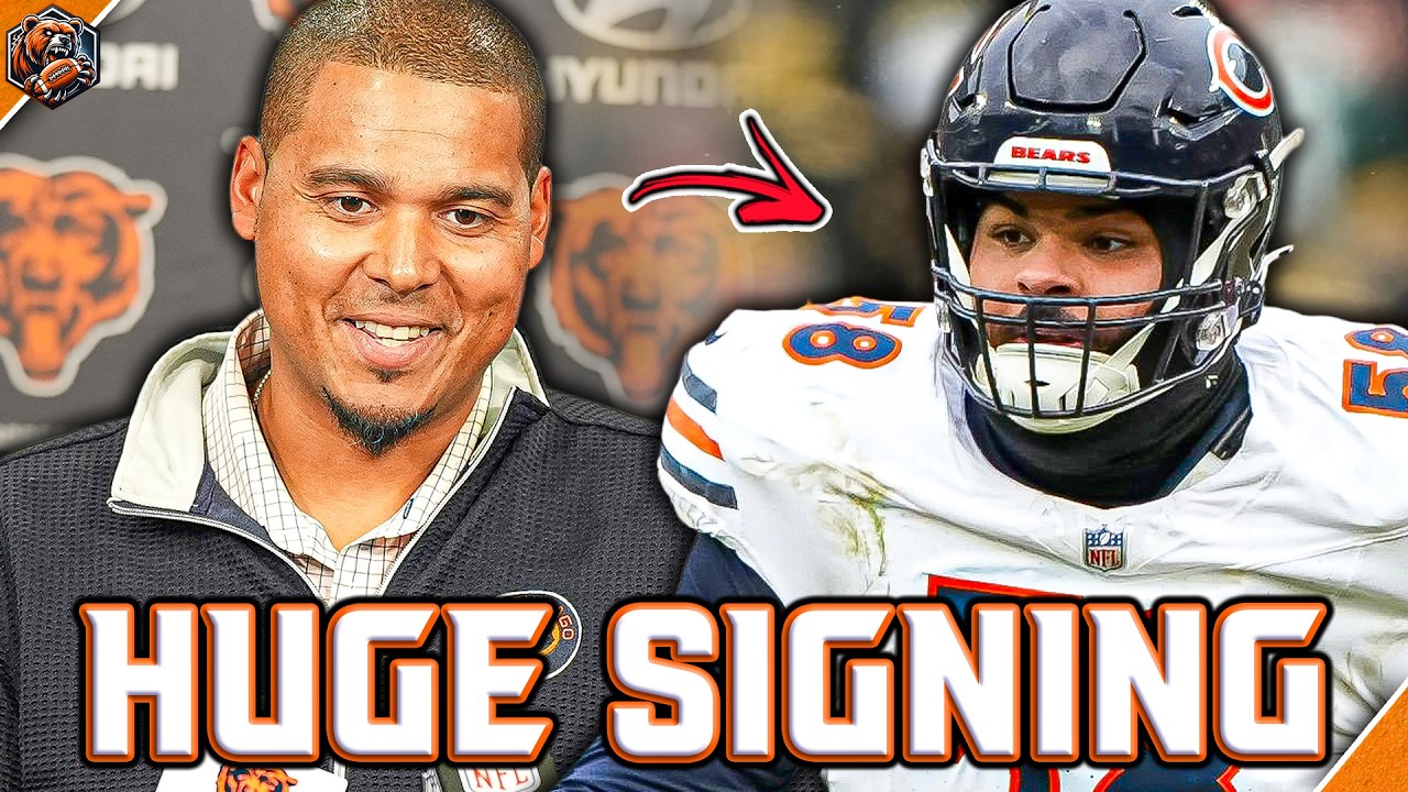 The Bears just secured a HUGE piece of their future... | Chicago Bears News