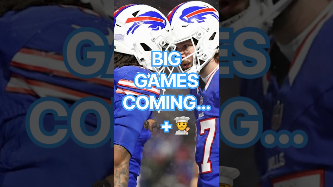 This will be HUGE… #billsmafia #nfl #football #gobills #bills #raiders #joshallen #jamescook