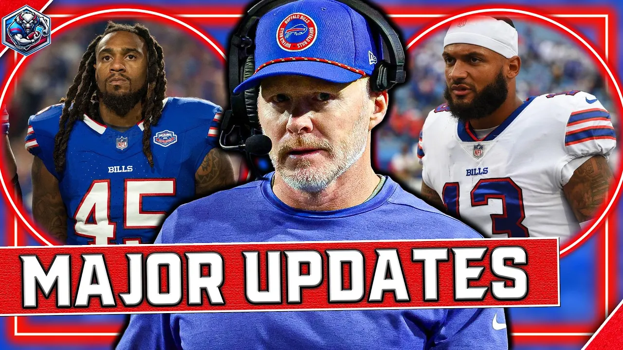 MAJOR Bills Injury UPDATES⦠This has SERIOUS implications