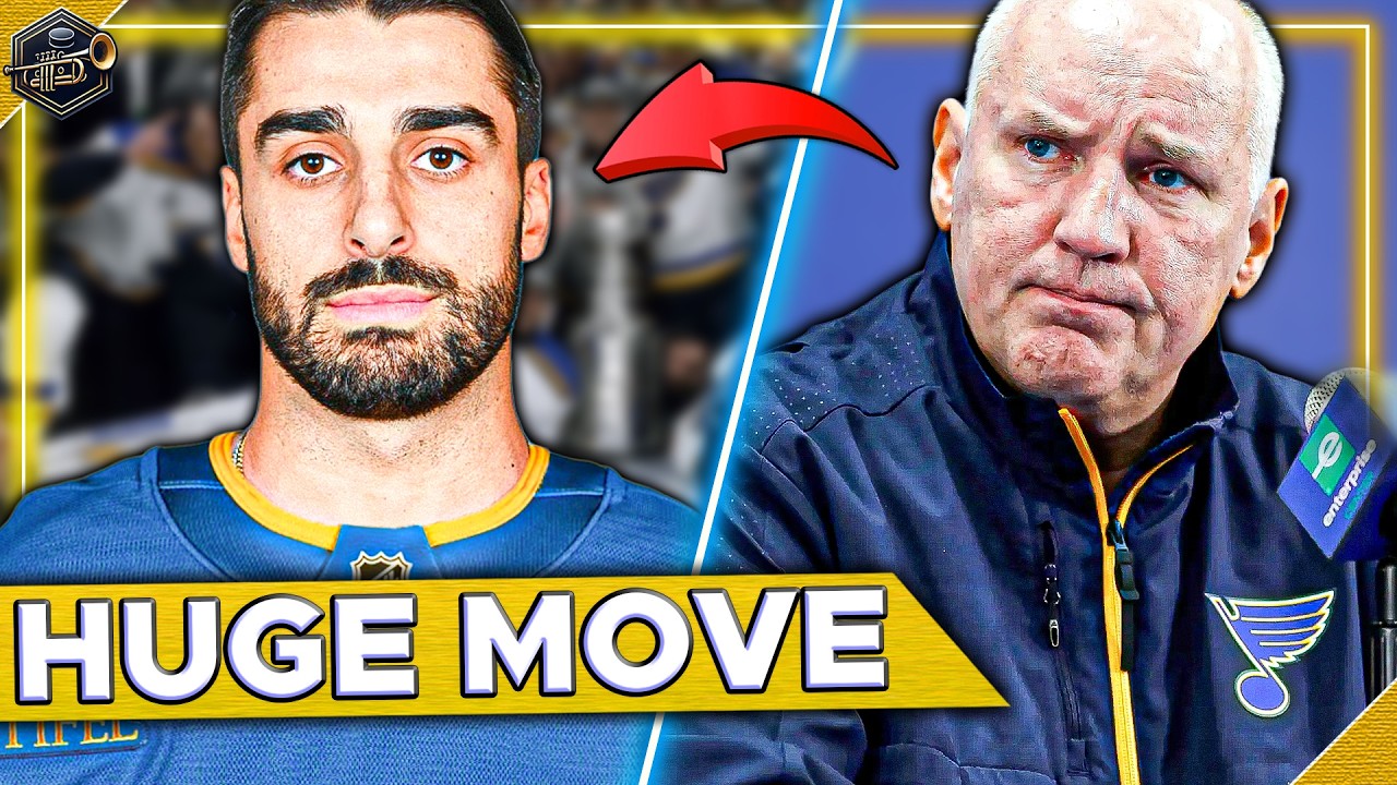 The St. Louis Blues make SNEAKY good signing...