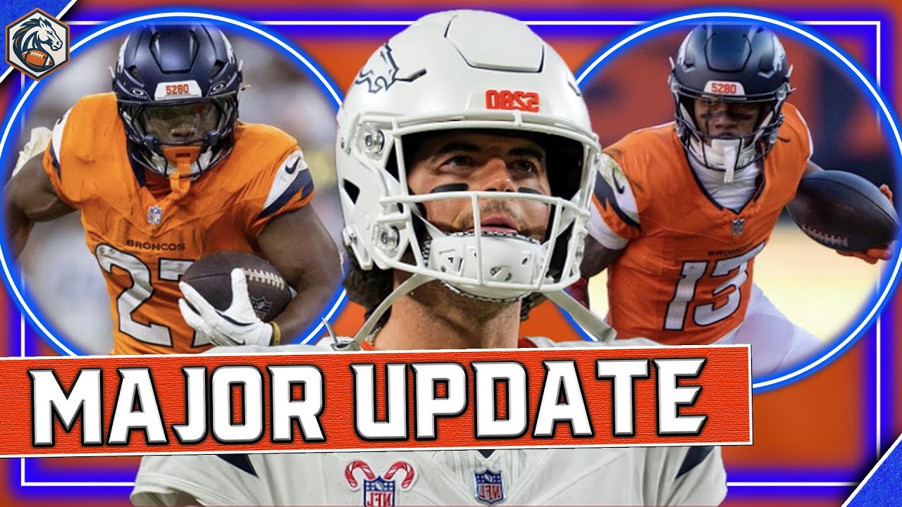 MAJOR Broncos Injury Updates | This is huge...