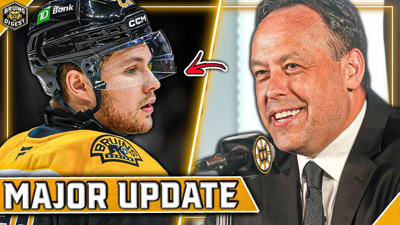 This is a MAJOR turning point for the Bruins...