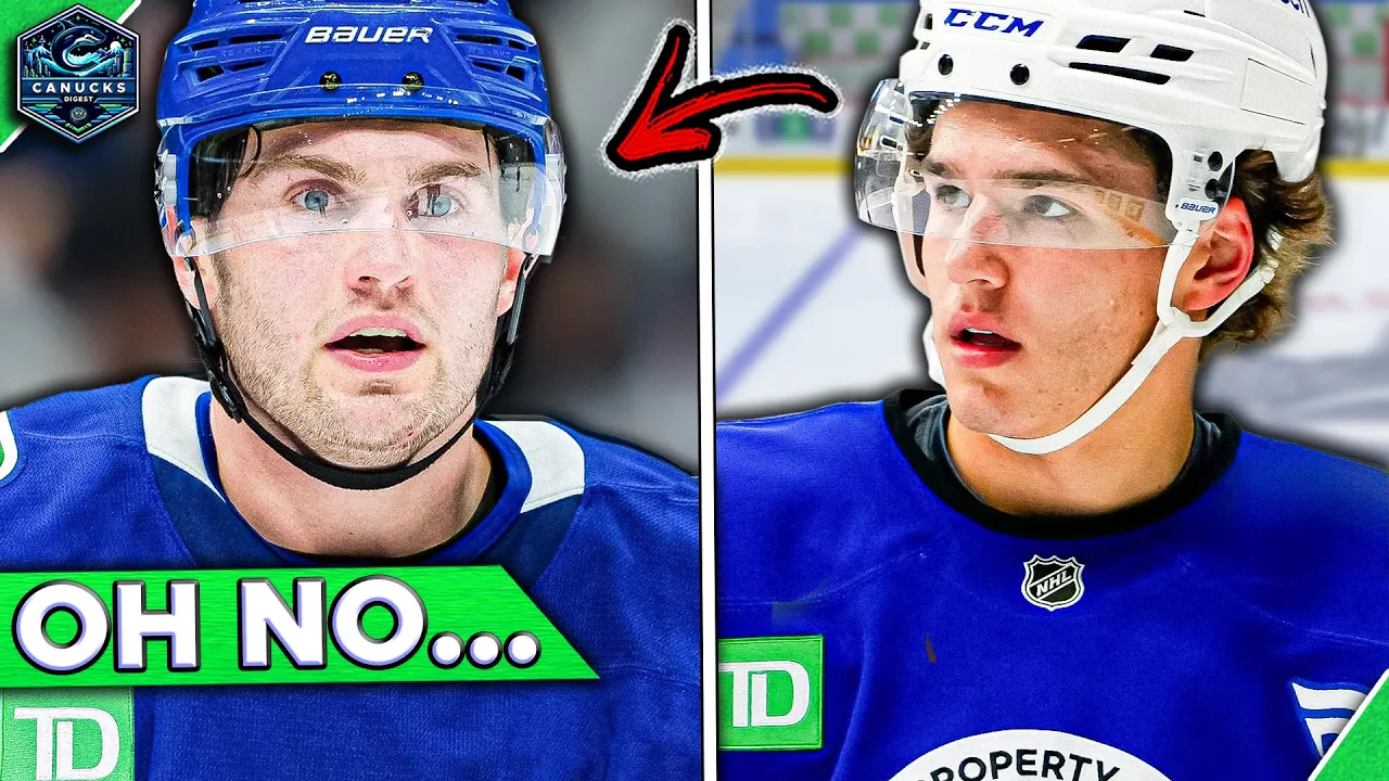 Canucks have a HUGE decision to make... - Nils Hoglander injury update