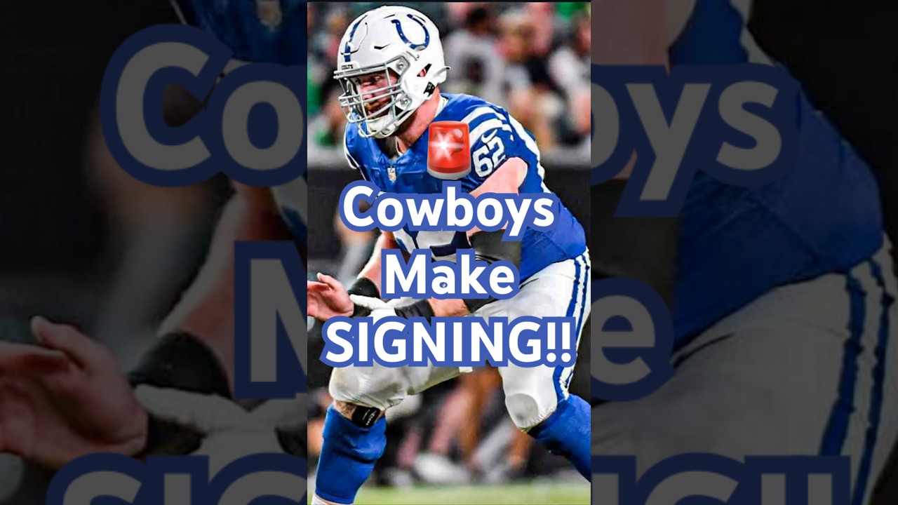 Cowboys Make SNEAKY Signing on offensive line… Cowboys news after Cooper Bebe injury