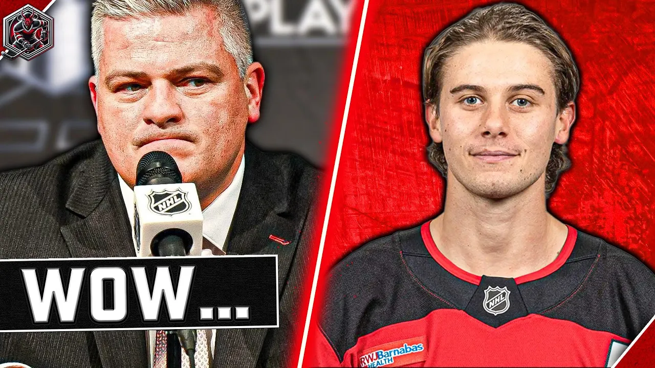 This is genuinely CONCERNING for the Devils...