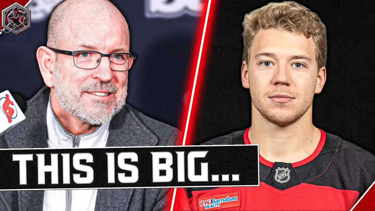 Everyone is talking about THIS... HUGE New Jersey Devils Update