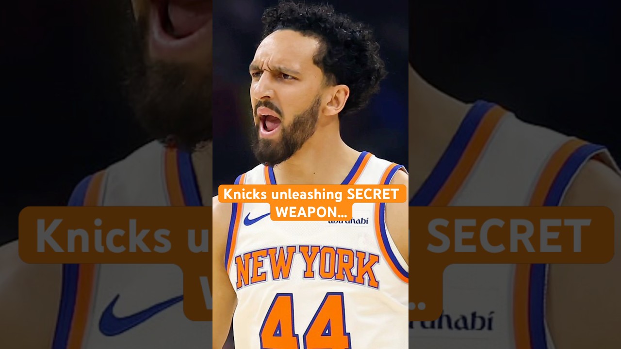 The Knicks unleashed their SECRET WEAPON… #nba #sports #basketball #nbanews #knicks #nbaplayoffs