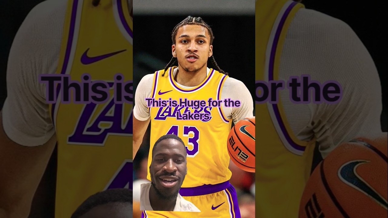 This is Huge for the Lakers...