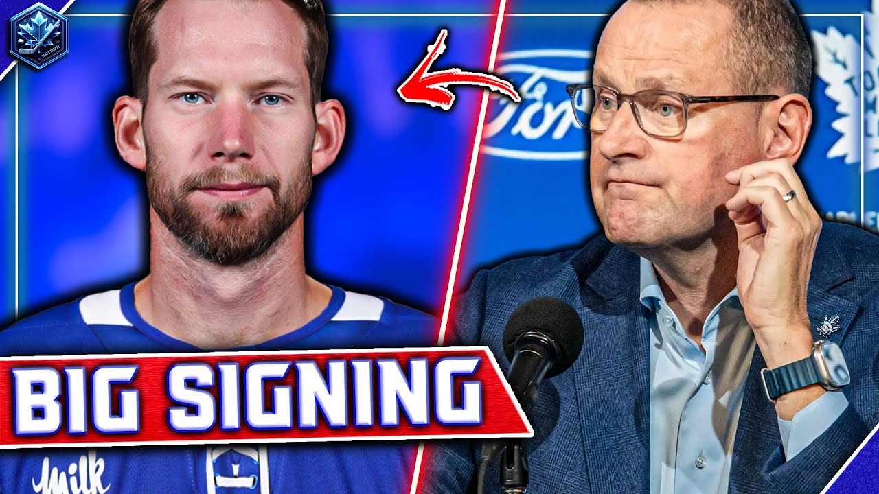 BREAKING: Leafs make SHOCKING signing... This is INSANE | Toronto Maple Leafs News