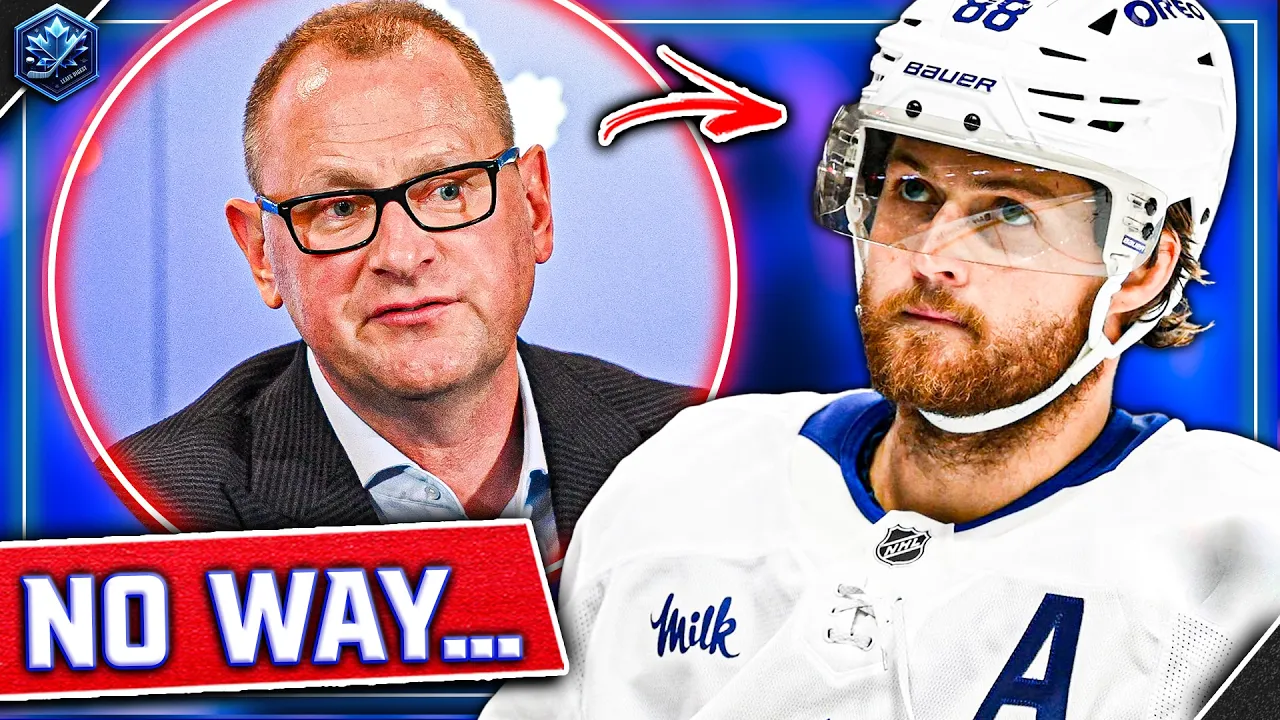 This changes EVERYTHING for the Leafs...