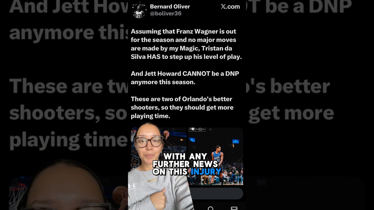 FRANZ WAGNER INJURY UPDATE