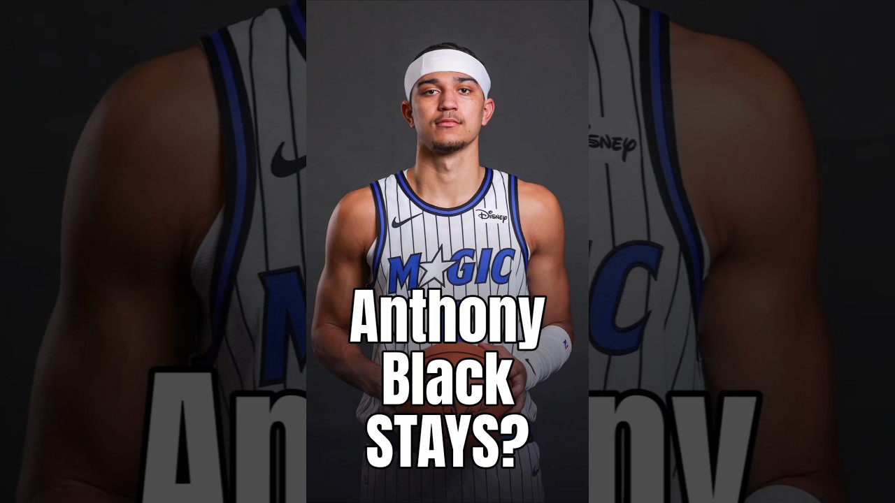 Anthony Black's contract situation just got INTERESTING! Should Orlando pay him?