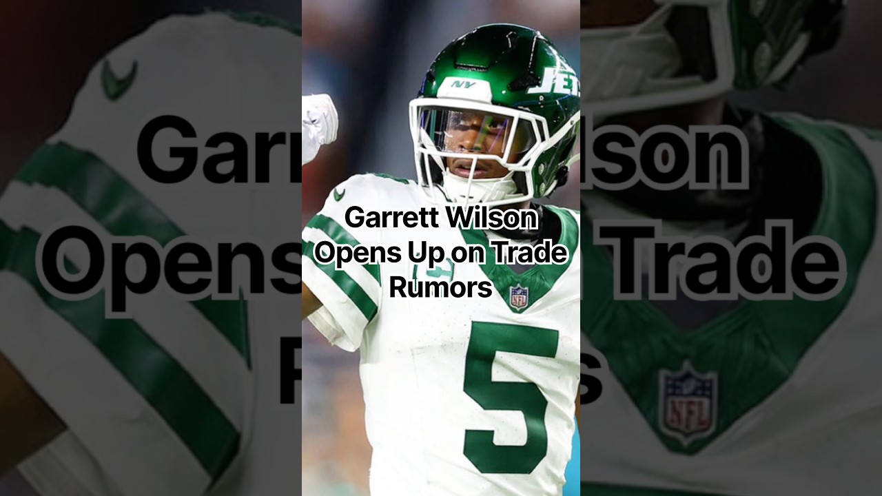 He Just Made A Serious Statement… #NFL #Jets #Tradedeadline #garrettwilson