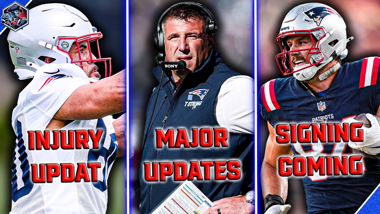 Multiple MAJOR Patriots updates - Sneaky Signing incoming...