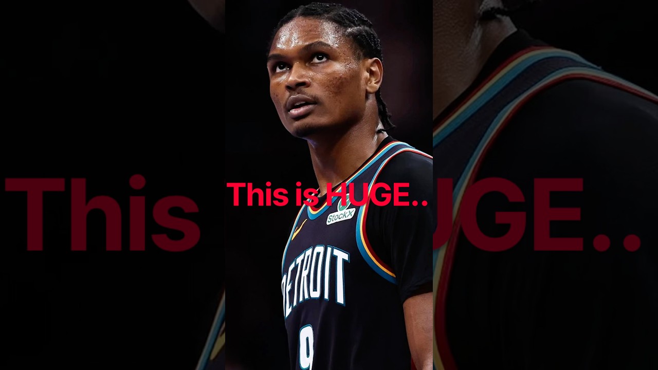 This UNLOCKS the Detroit Pistons…