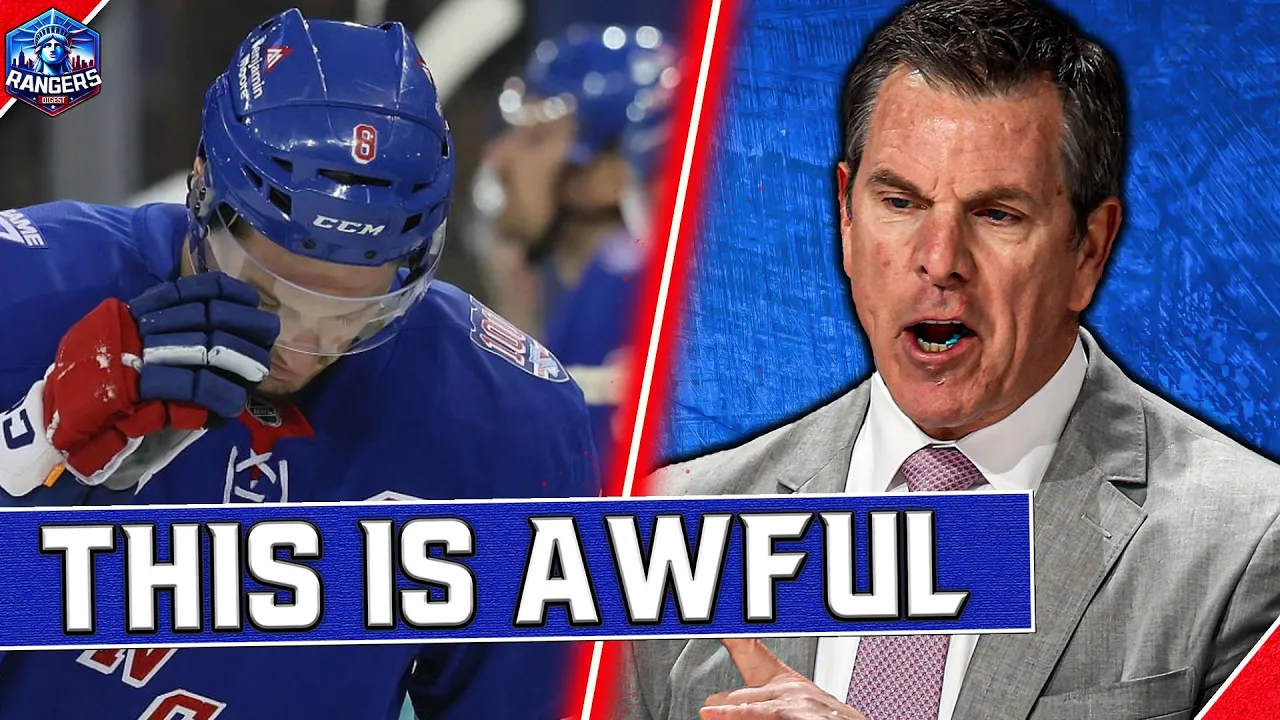 The Rangers have hit ROCK BOTTOM…