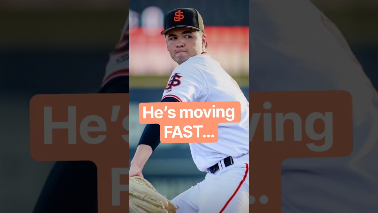He’s already moving up… #mlb #baseball #prospects #sfgiants
