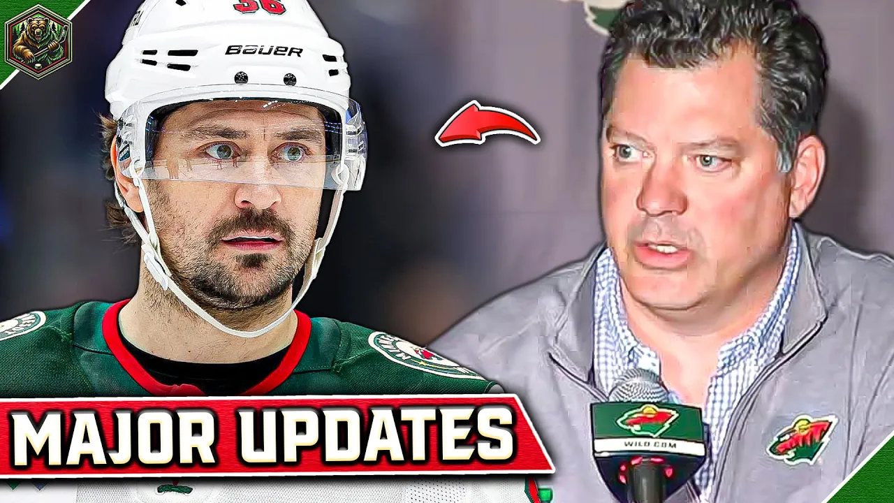 Wild Make MULTIPLE Moves... MAJOR Minnesota Wild Updates | Minnesota Wild News