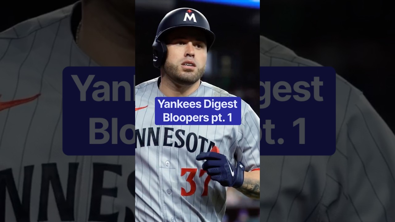 Yankees Digest BLOOPERS Part 1… #mlb #baseball #nyyankees #mlb #funny #fails #mlbnews #yankees