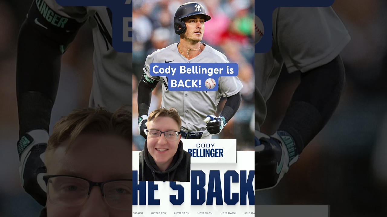 Cody Bellinger is BACK! ⚾️🔥#yankees #mlb #baseball #mlbnews #subscribe