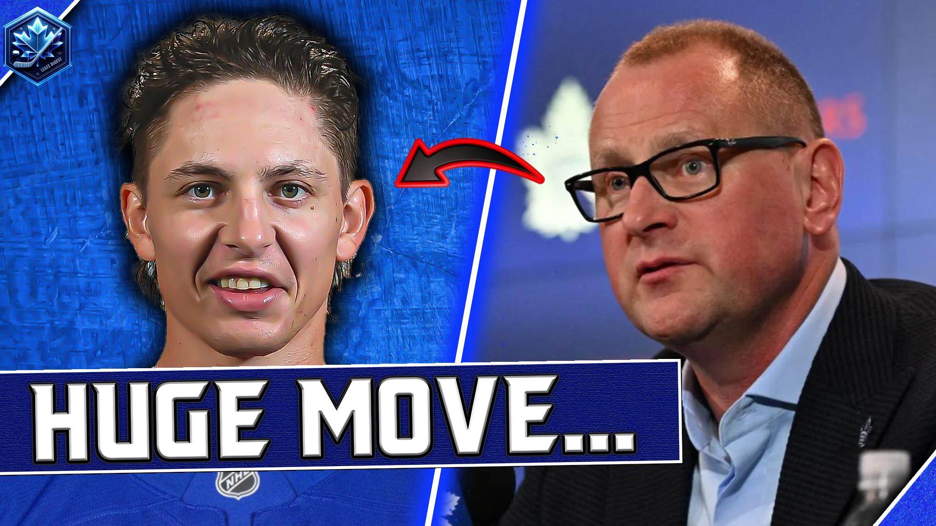 Leafs make PANIC move... This is WILD