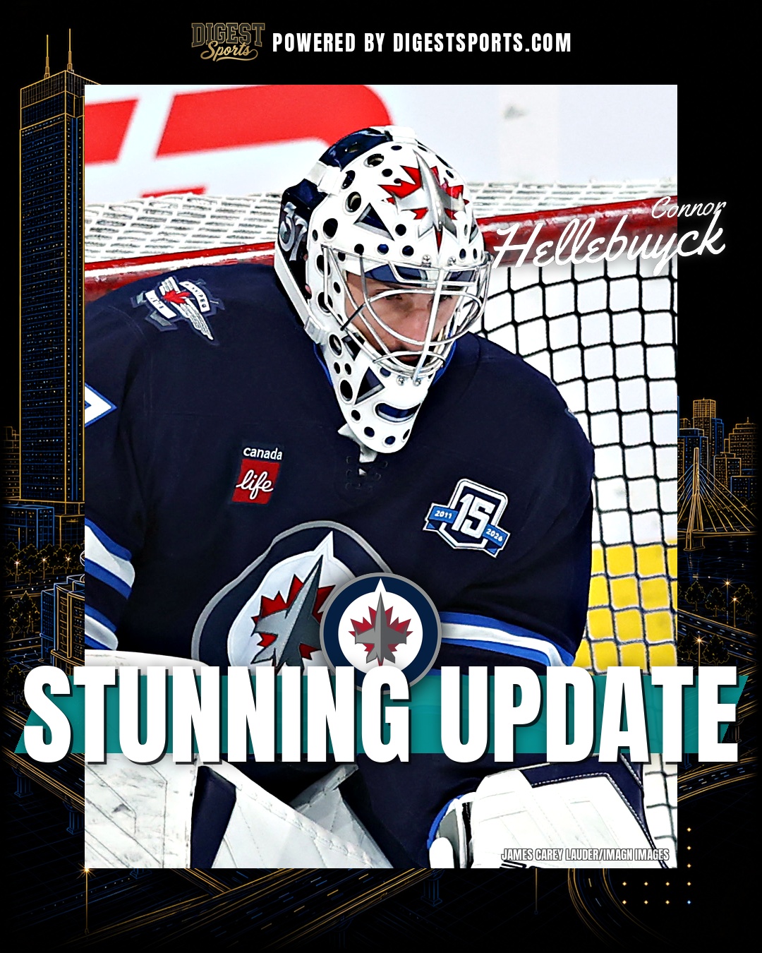 Three Teams Still Circling Hellebuyck