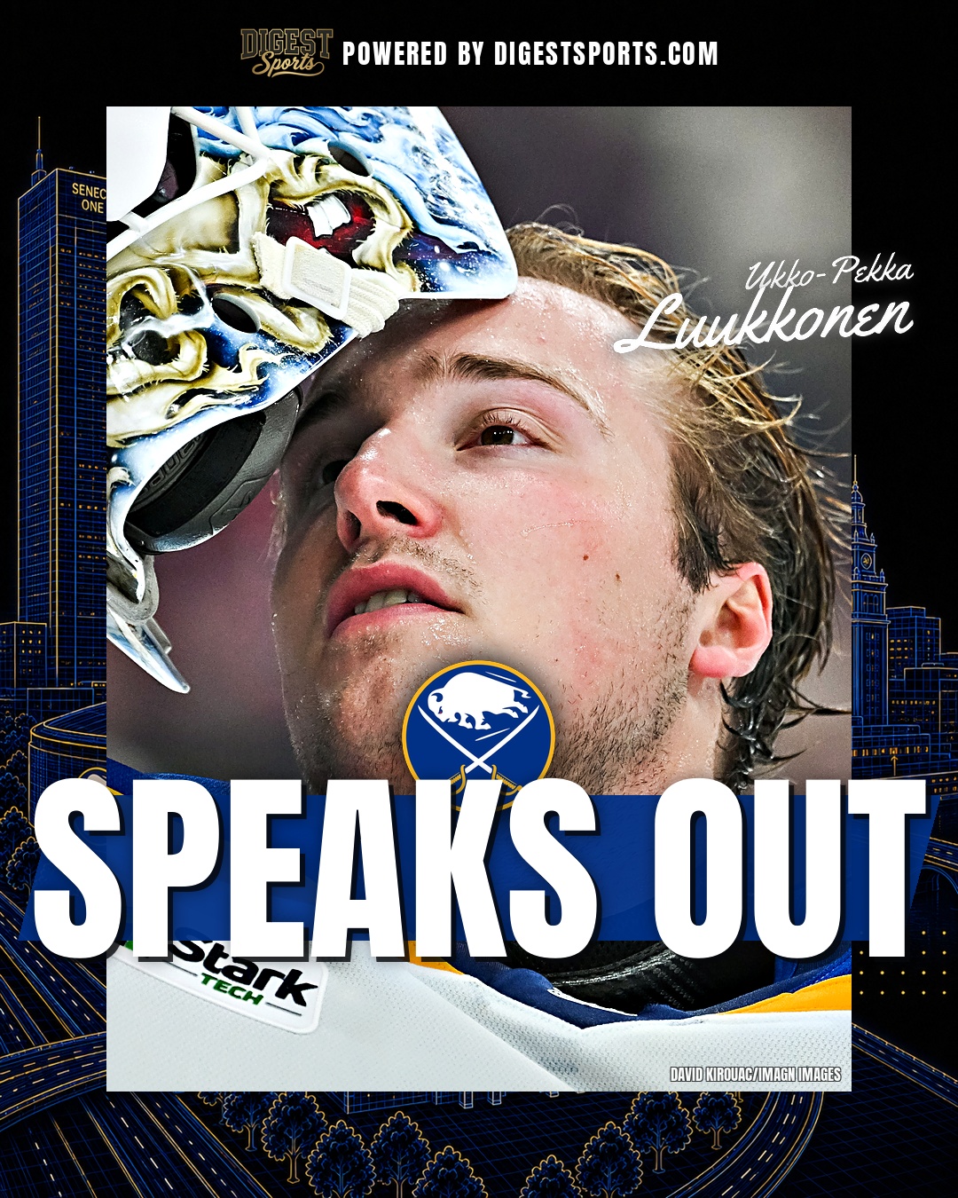Luukkonen Acknowledges Trade Possibility Despite Hellebuyck News