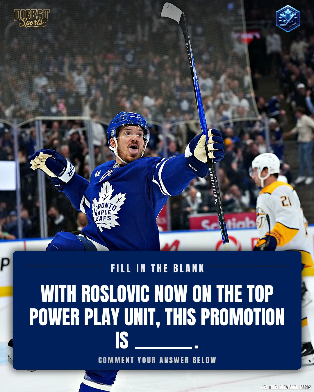 Roslovic Elevated to Top Power Play Unit