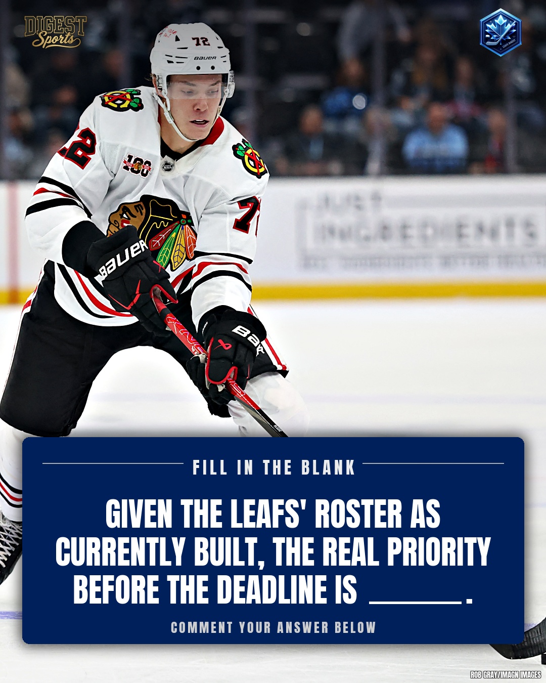 Leafs In Advanced Trade Talks With Blackhawks